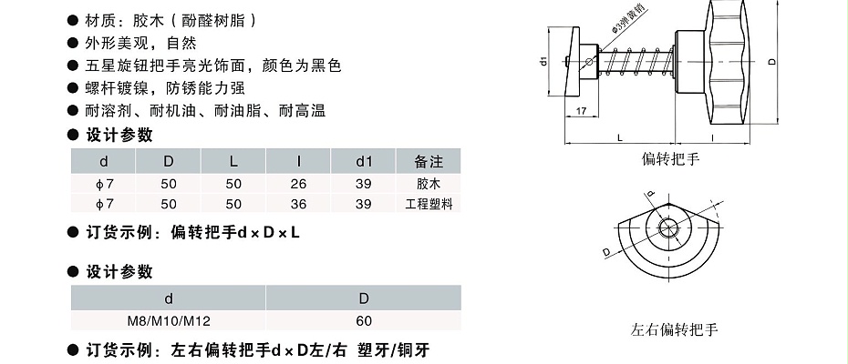 歐拓定制偏轉(zhuǎn)把手,內(nèi)波紋手輪,背波紋手輪,橢圓拉手,膠木拉手,方形拉手